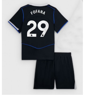 Chelsea Wesley Fofana #29 Tercera Equipación Niños 2025-26 Manga Corta (+ Pantalones cortos)